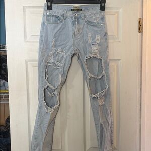 Distressed Skinny Jeans